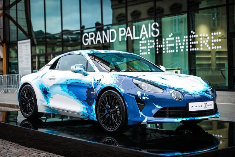 L’ALPINE A110 BY OBVIOUS au ART PARIS