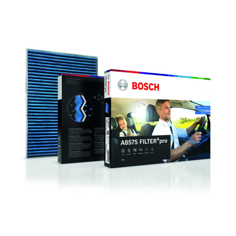 La nouvelle génération de filtres d&rsquo;habitacle Bosch FILTER+ pro