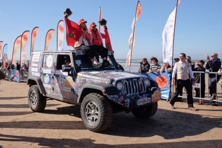 Rallye Aïcha des Gazelles : Arrivée à Essaouira