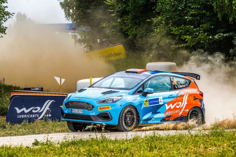 WOLF LUBRICANTS au championnat du monde WRC junior de la FIA