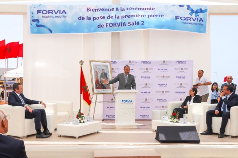 Le groupe Forvia investit 150 millions de dirhams à Salé