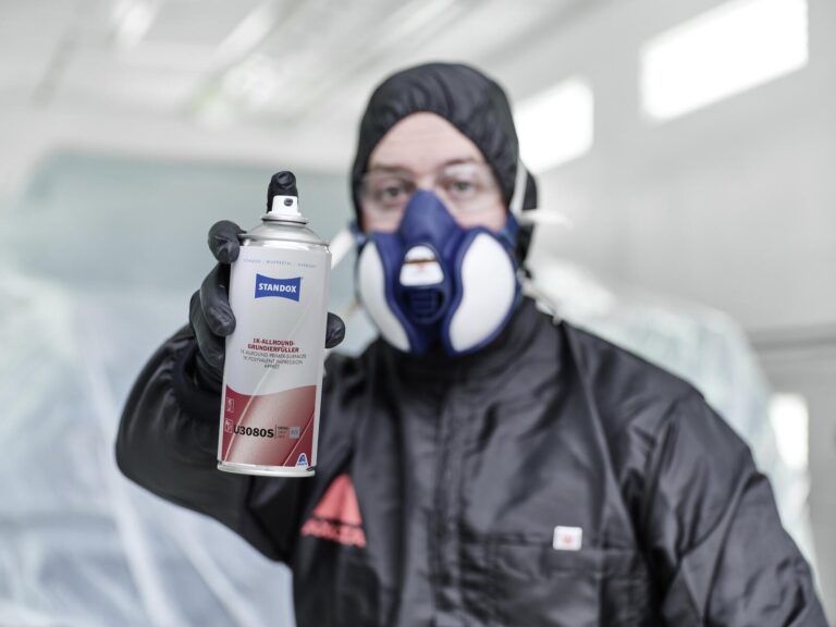 Standox présente un nouvel impression-apprêt polyvalent 1K U3080S gris en aérosol