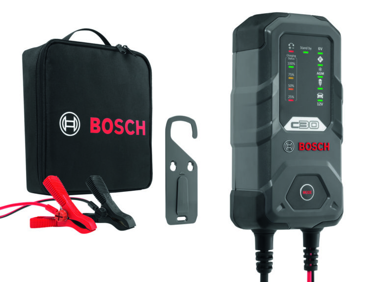 Bosch présente sa nouvelle génération de chargeurs de batterie grand public.