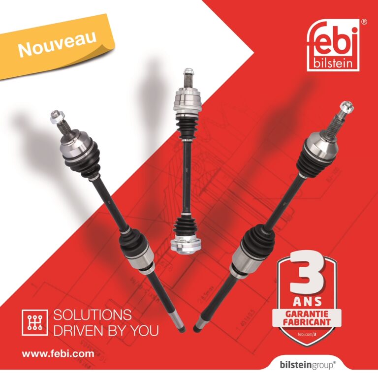 Nouvelle gamme de cardans neufs febi