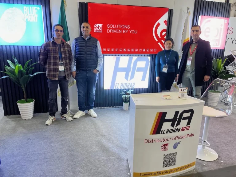 El Hidhab Auto en pool avec l’équipe de bilsteingroup sur Equip Auto Alger