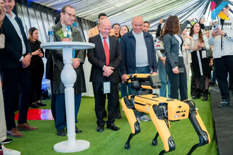 Un robot chez Alpha Hyundai Tunisia