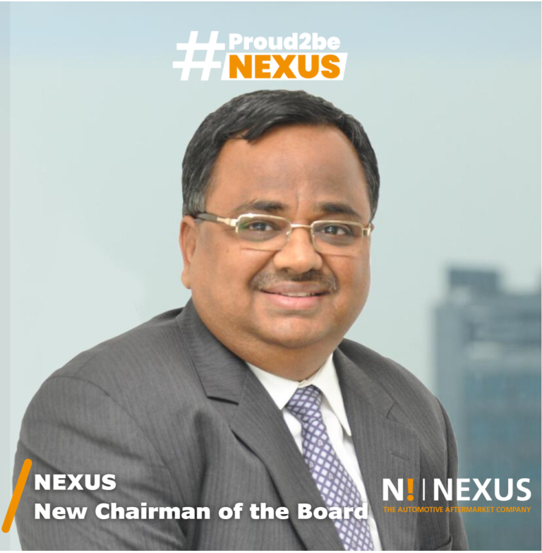 G. Srinivasa Raghavan élu nouveau président du conseil d&rsquo;administration de NEXUS Automotive International.