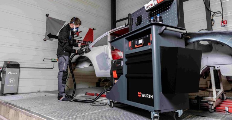 WÜRTH France lance sa nouvelle servante dédiée au ponçage