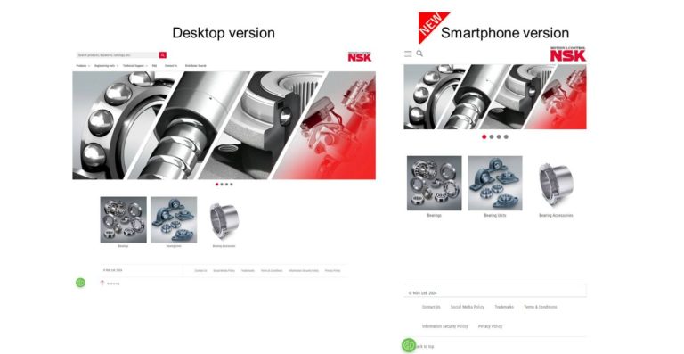 Des outils d&rsquo;ingénierie en ligne améliorés pour les clients NSK