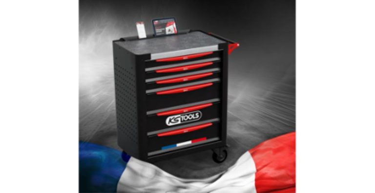 KS Tools lance sa première servante d’atelier fabriquée en France