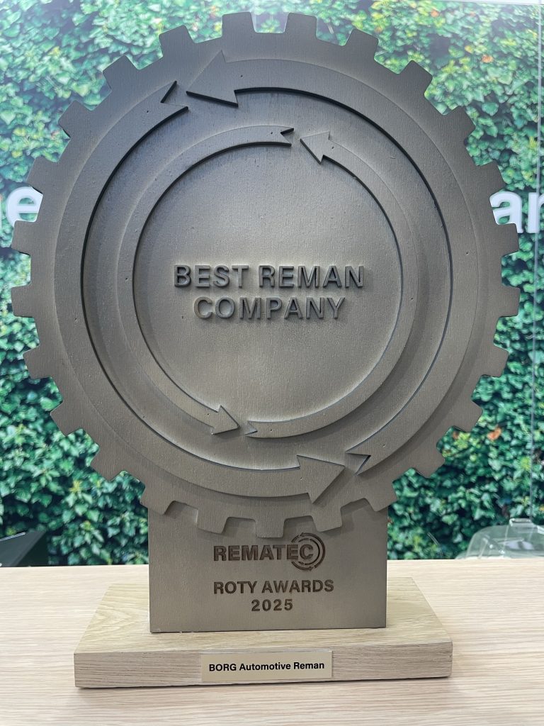 BORG Automotive Reman remporte le prix à la « Meilleure entreprise de reconditionnement » de l&rsquo;Année