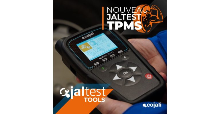 Cojali lance Jaltest TPMS : la solution pro pour le contrôle de la pression des pneus sur les V.I.