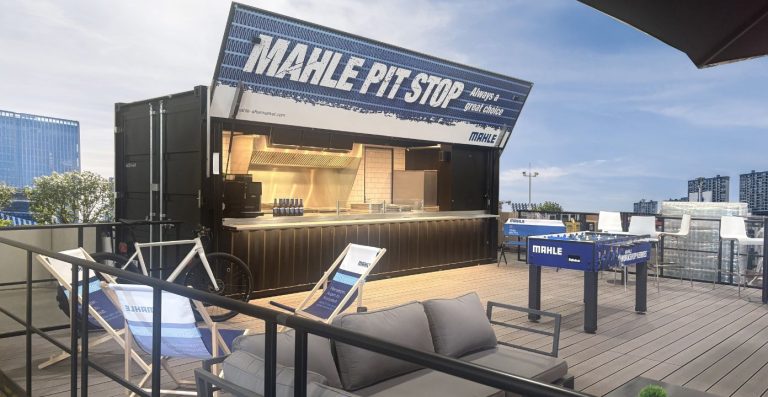 Tournée du camion Thermonator de MAHLE