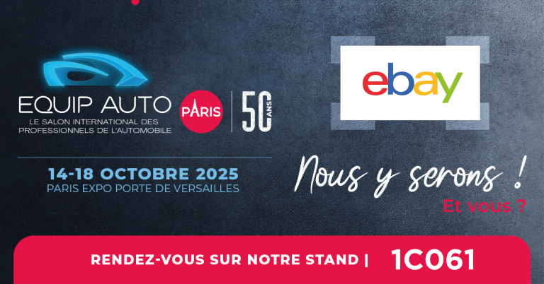 eBay sera présent pour la 4ème fois à Equip Auto Paris