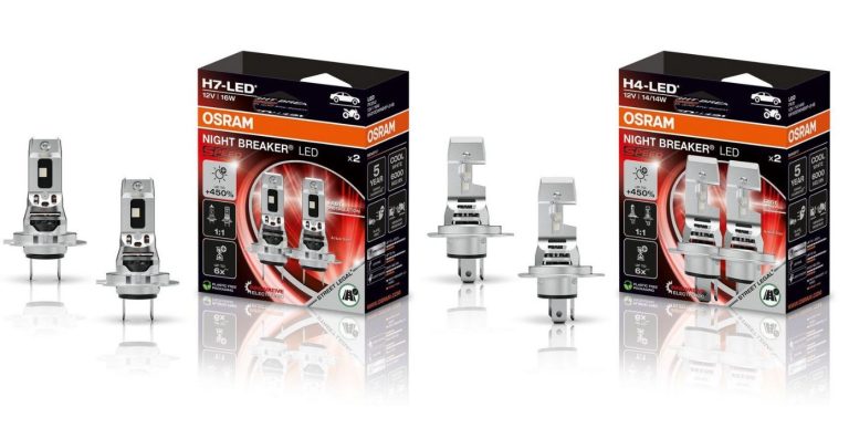 OSRAM dévoile la nouvelle génération de son best-seller la Led NIGHT BREAKER SPEED H7.