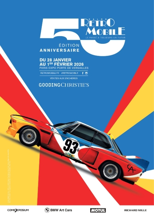 RÉTROMOBILE 2026 : lancement de la 50ème édition