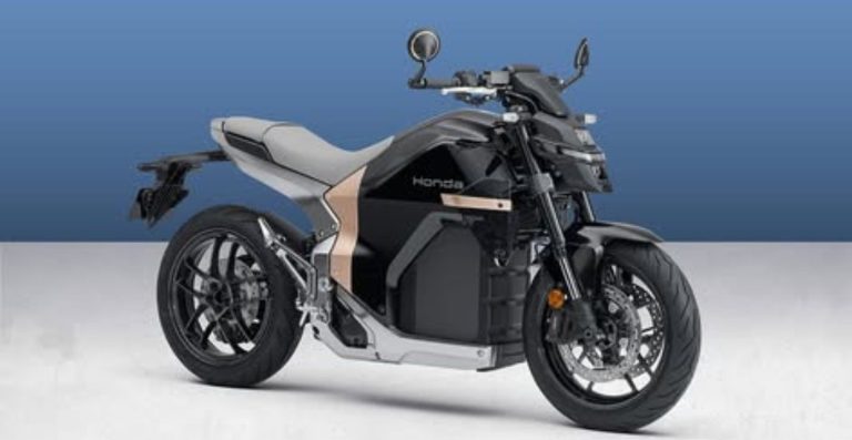 Objectif neutralité carbone : la première moto électrique Honda présentée pour la première fois en France