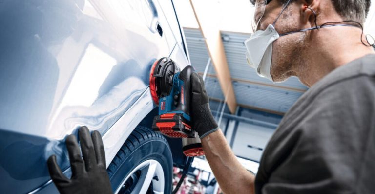 Nouvelle ponceuse excentrique sans-fil EXEX18V-150-5 de Bosch