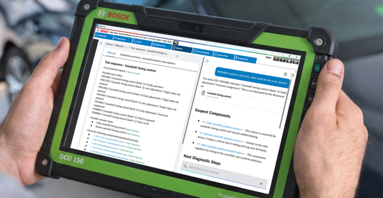 Bosch accompagne les ateliers au quotidien